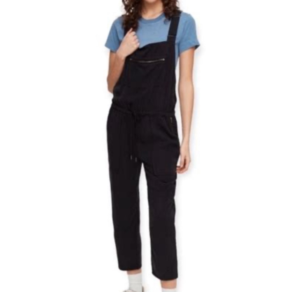 Aritzia Wilfred Free Valletta black overalls